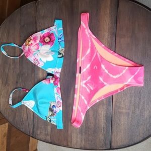 Triangl Neoprene Bikini Sz Large